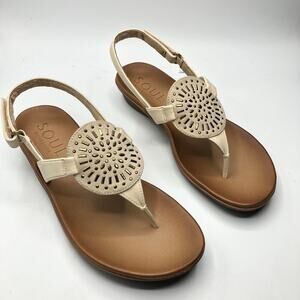 Naturalizer Soul Womens Stellar Porcelain Sligback Slip On 8 W New